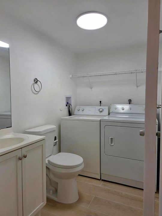 Laundry and Half Bath
