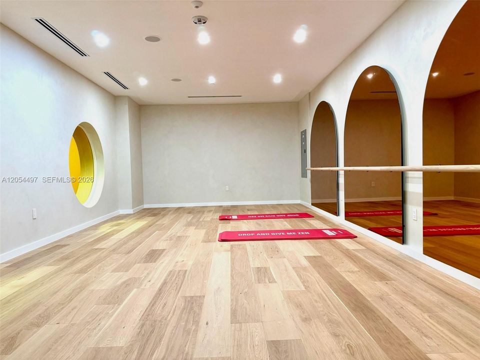 Yoga room