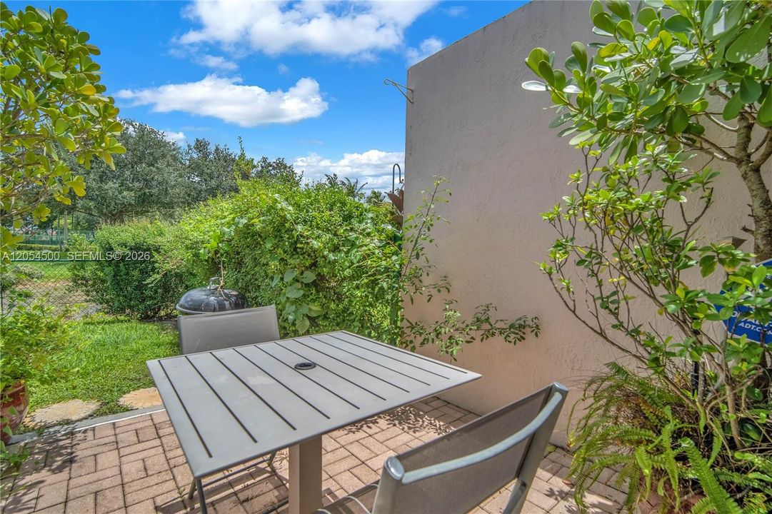 Enjoyable patio