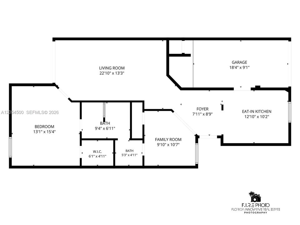 На продажу: $375,000 (2 спален, 1 ванн, 1030 Квадратных фут)