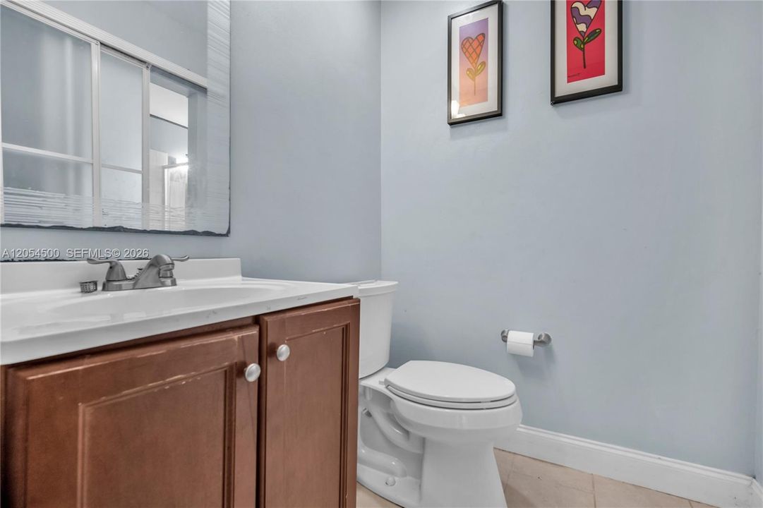 Seprate toilet and vanity room