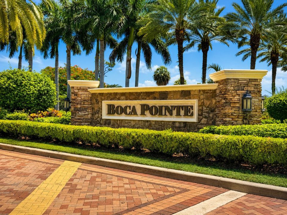 Boca Pointe Front Entrance