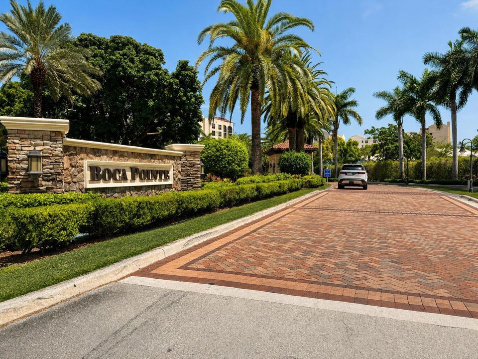 Boca Pointe Front Gate