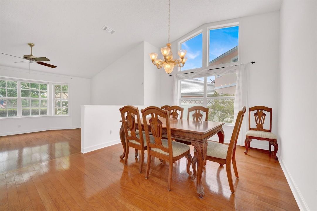 Dining Angle TWO - chandelier
