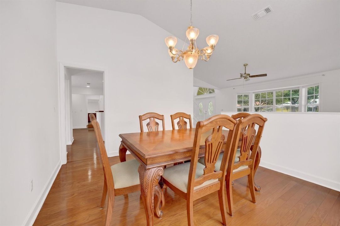 Dining Angle 3 - Chandelier