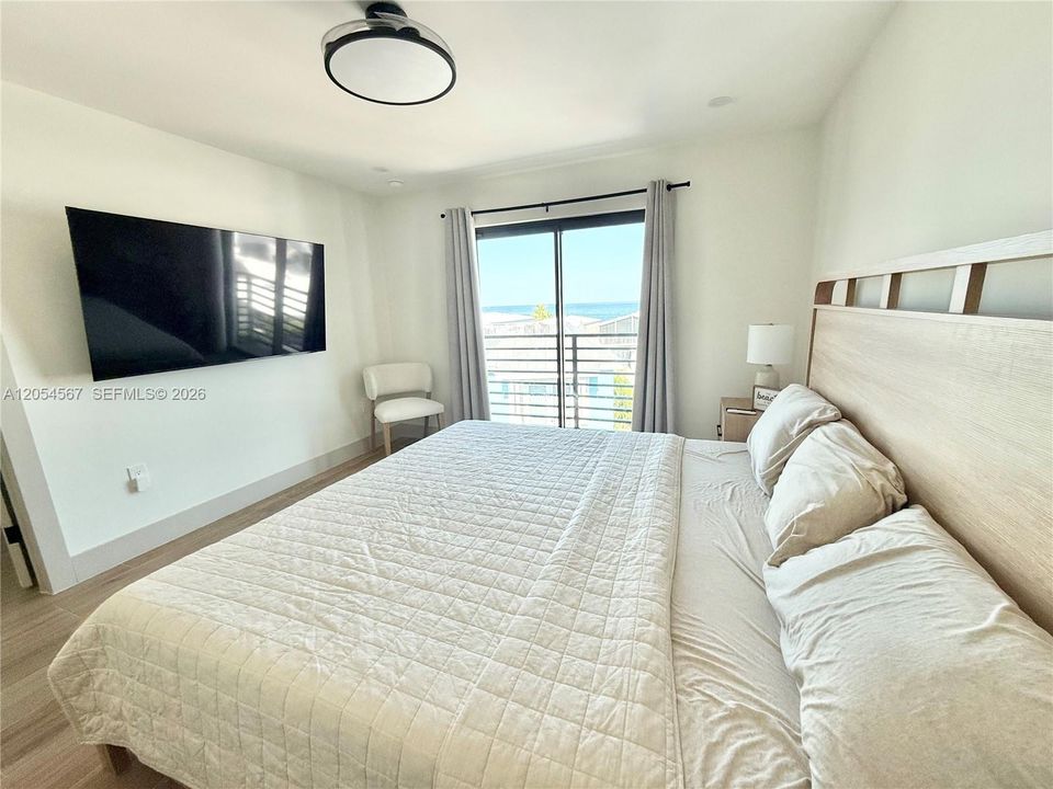 Master Bedroom #1 with Bay Ocean View