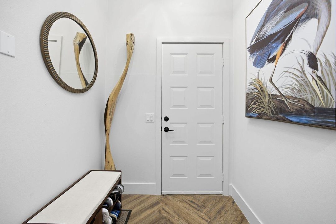 Entry Way From Garage
