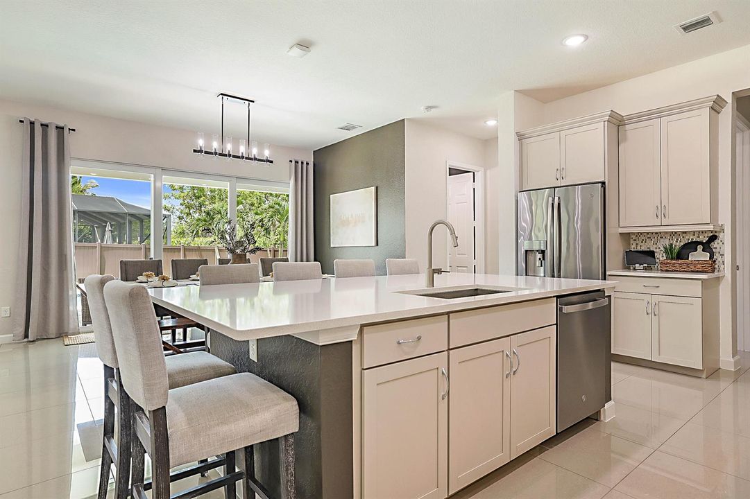 Views of the Pool from Living Areas