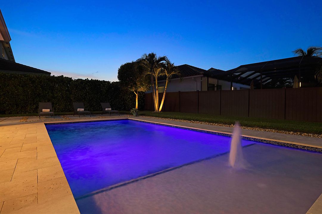 Beautiful Pool Lighting