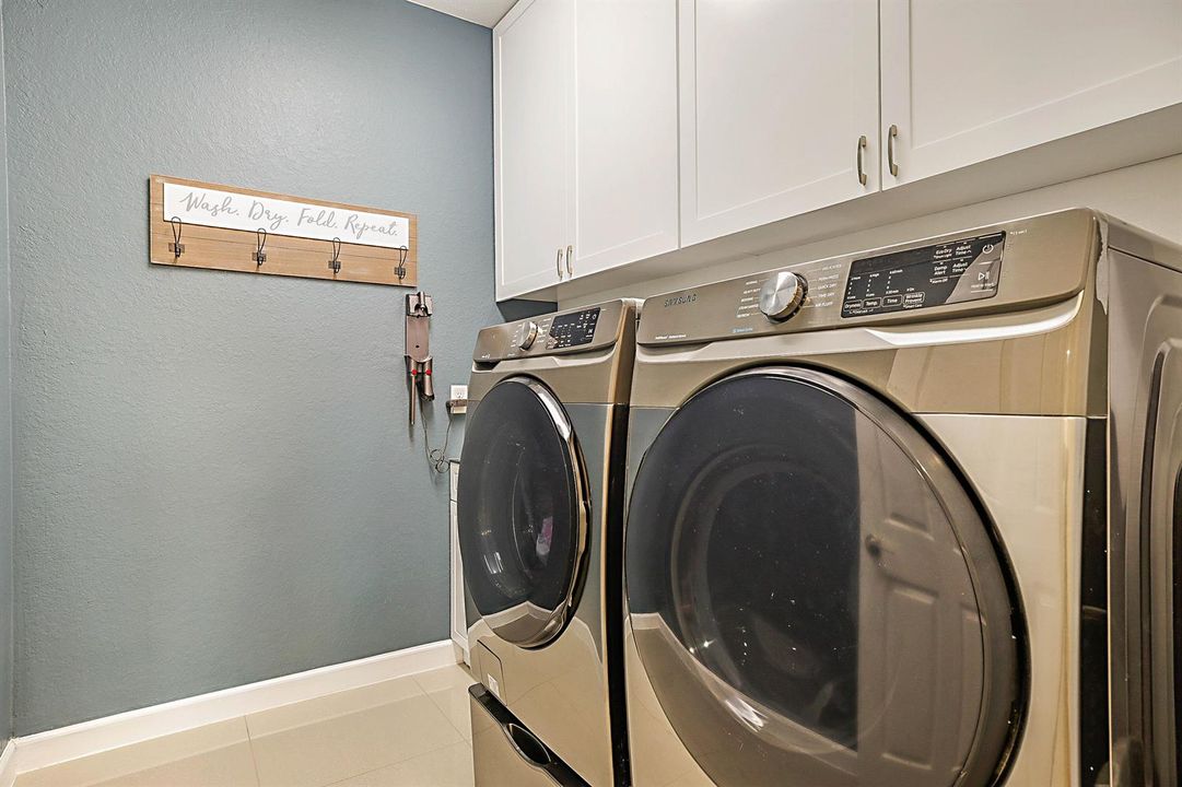 42" Cabinets in Utility Room
