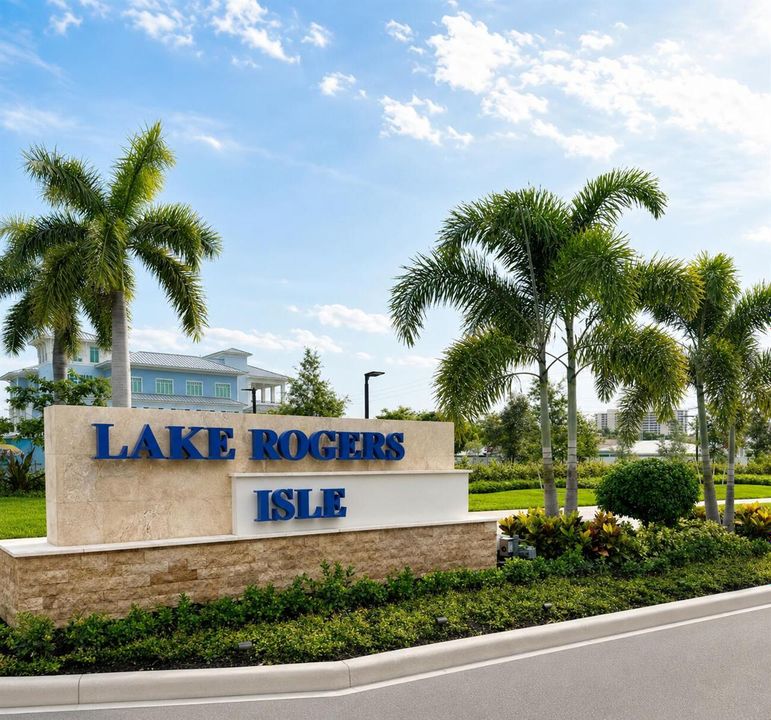 Lake Rogers Isle Entrance