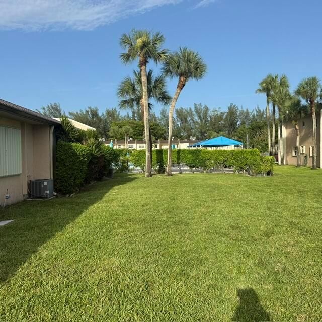pool view from unit