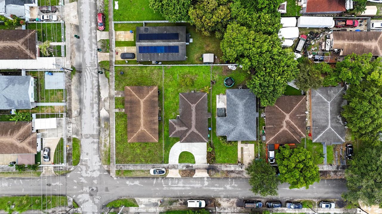 From above