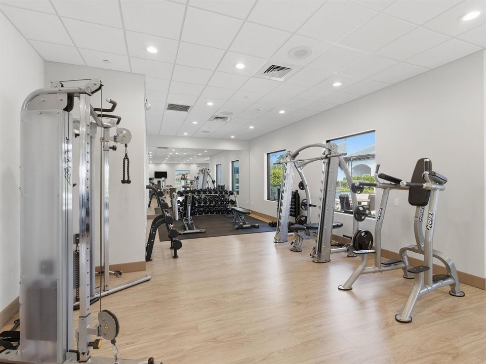 Clubhouse Gym Weights Area 2