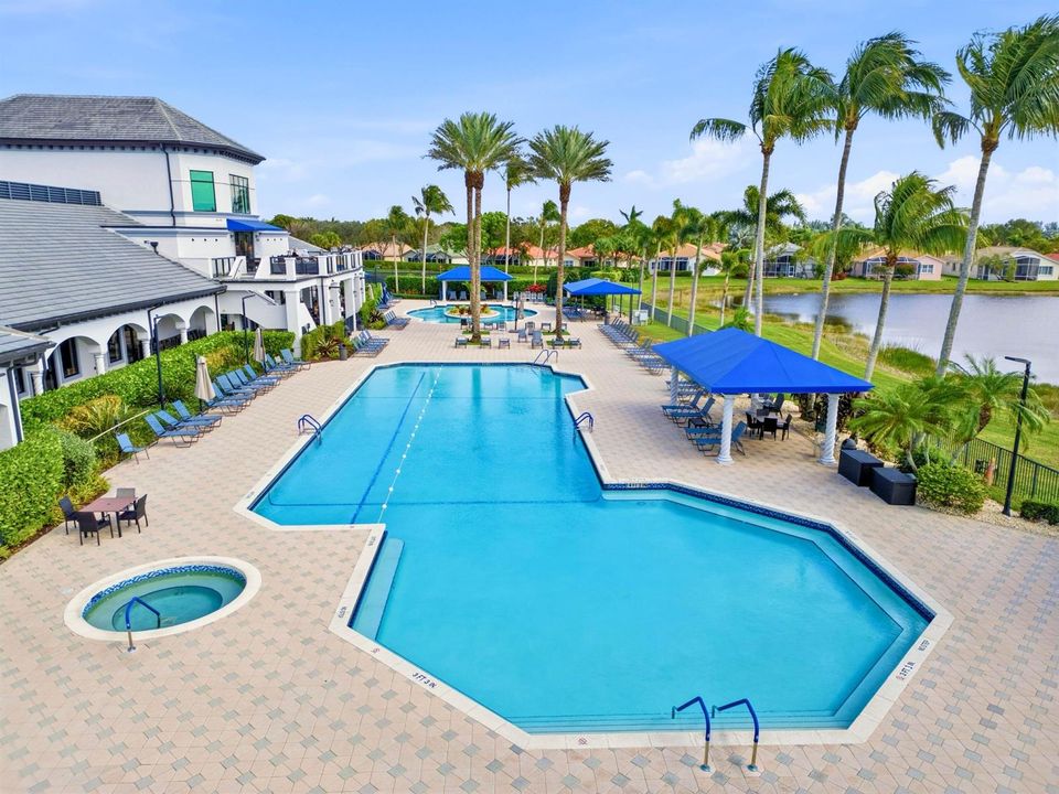 Clubhouse Pool 1 Bird Eye