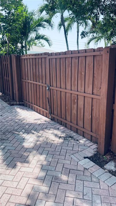 large gate