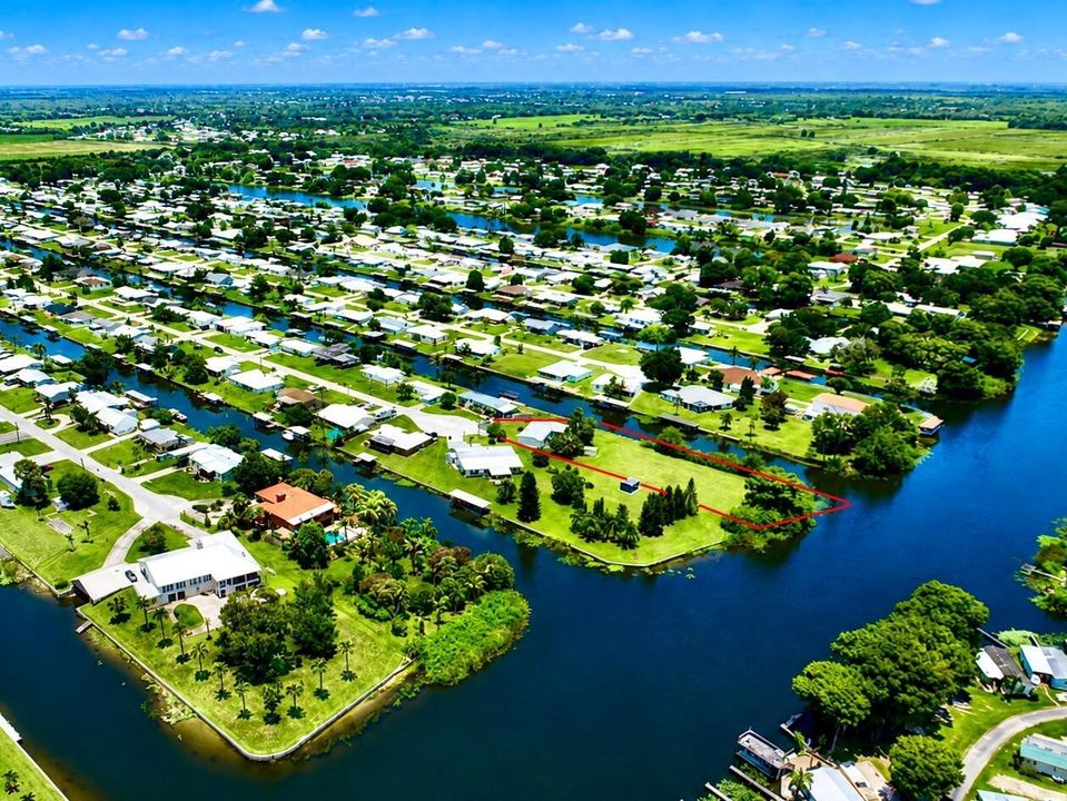 Aerial Looking North West