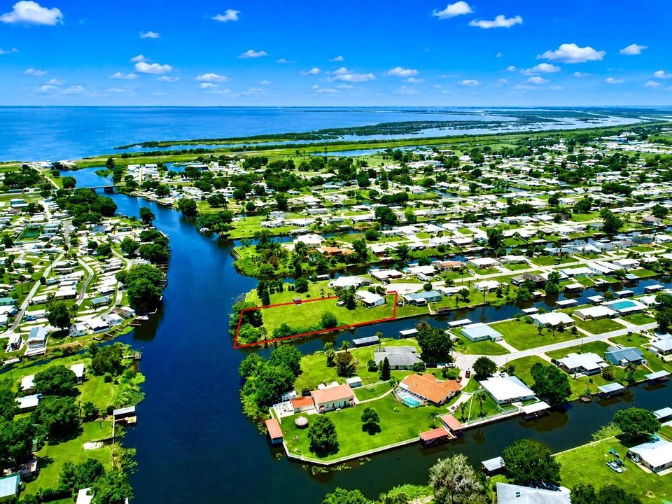 Aerial Looking South West