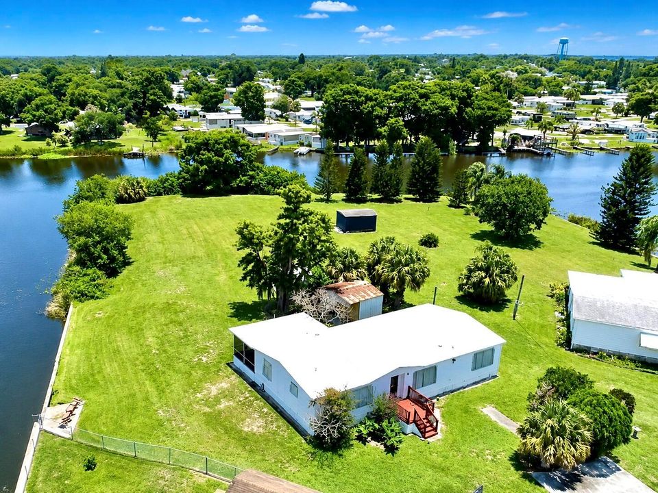 Aerial Looking East