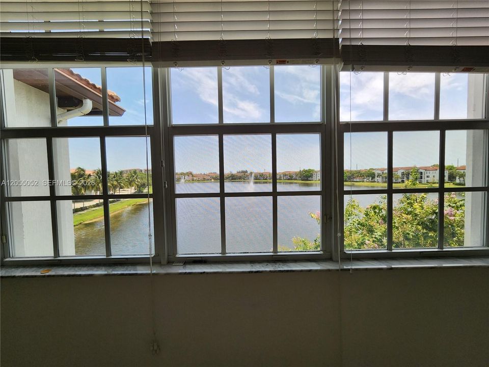 View to the lake