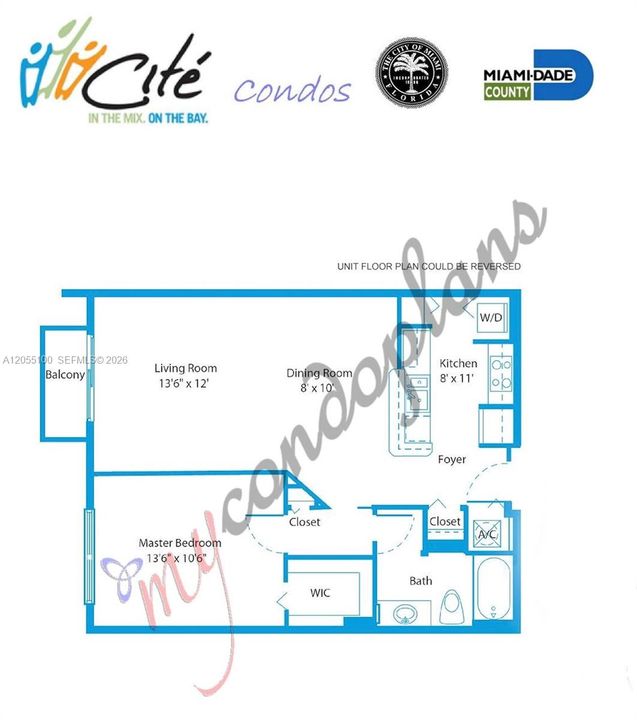 For Sale: $374,000 (1 beds, 1 baths, 721 Square Feet)