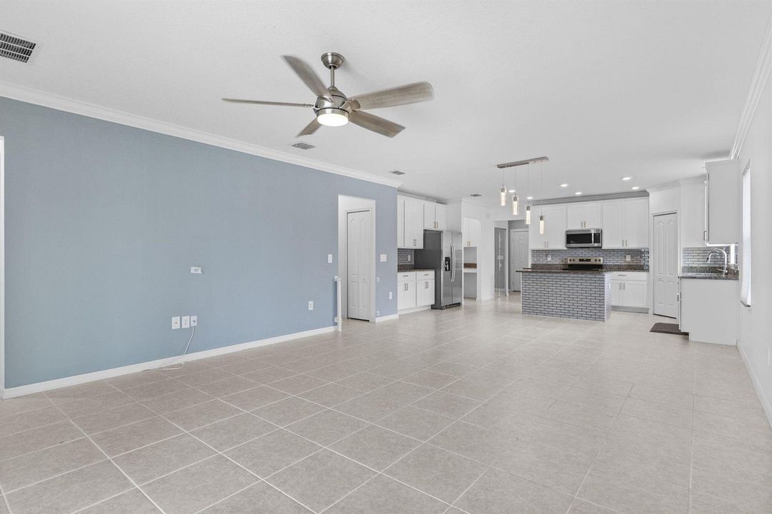 Living Room looking into kitchen