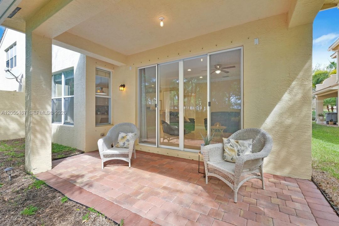 33 / 51Back Patio with Family Room View