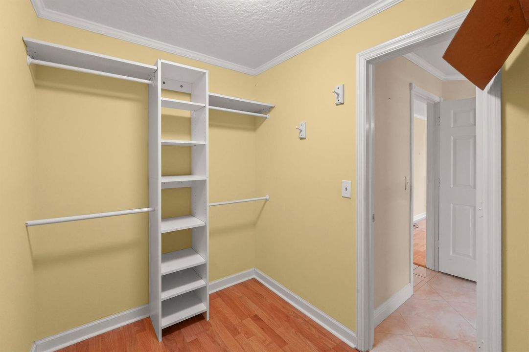 primary closet
