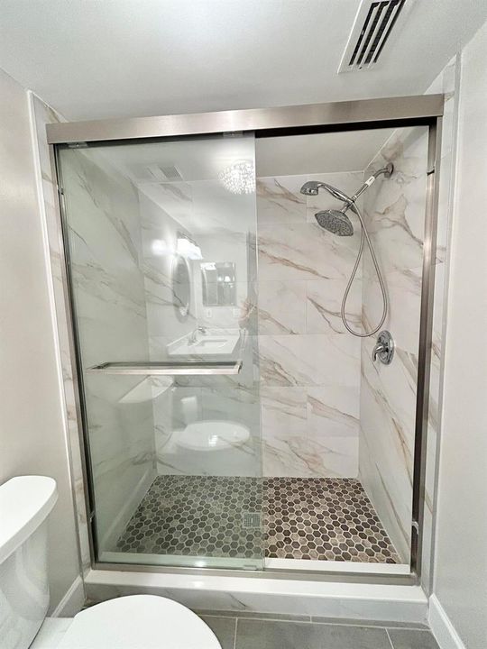 MASTER BATH WALK IN SHOWER