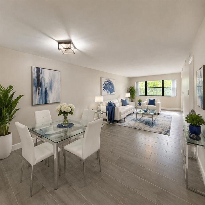 VIRTUALLY STAGED LIVING AREA
