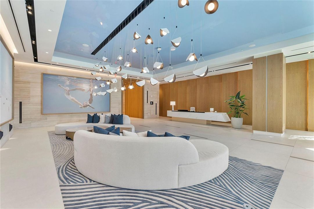 Lobby & reception area
