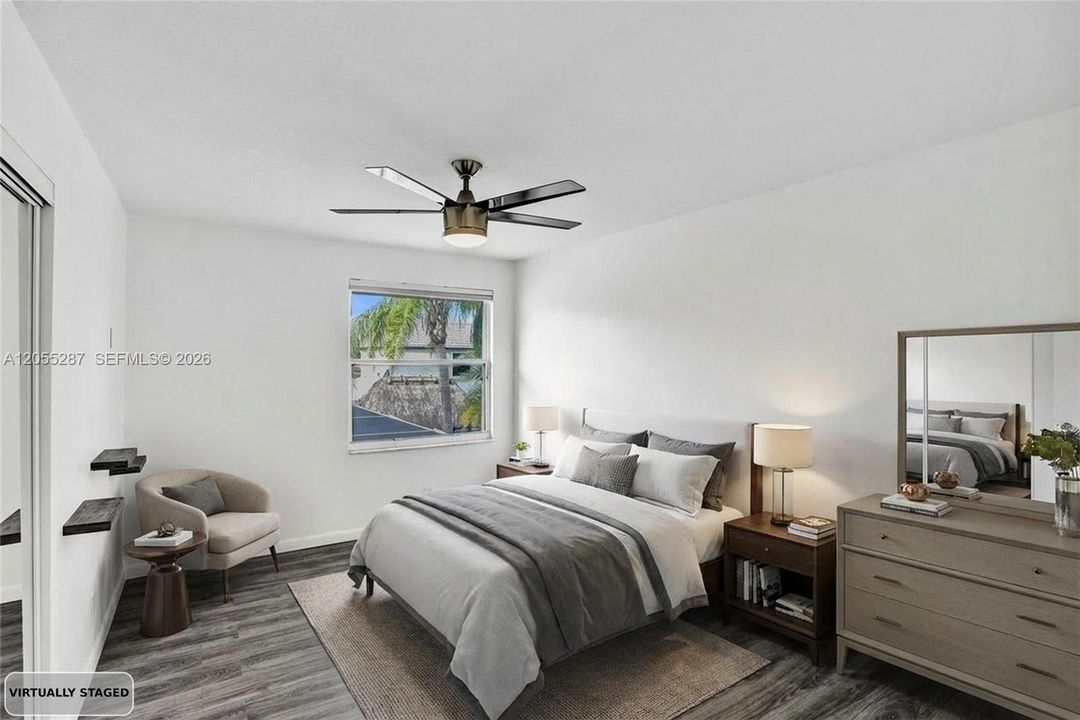 Bedroom #2 - Virtually Staged