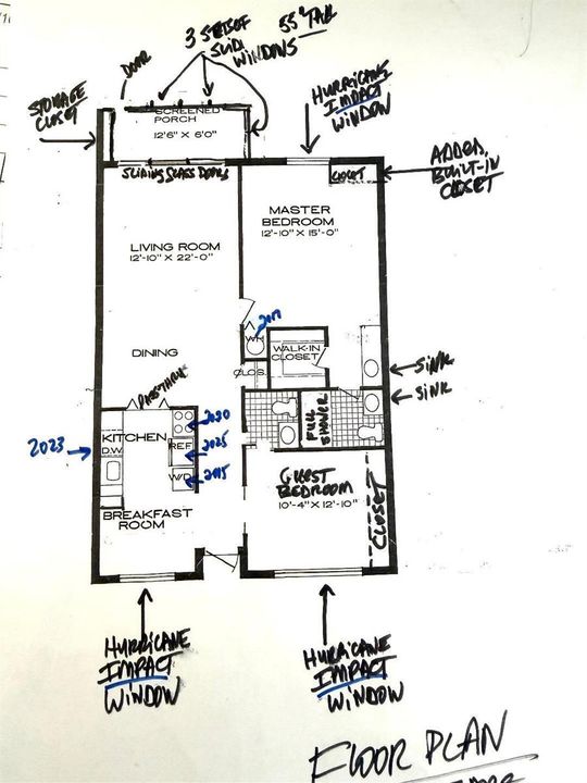 Living room to patio