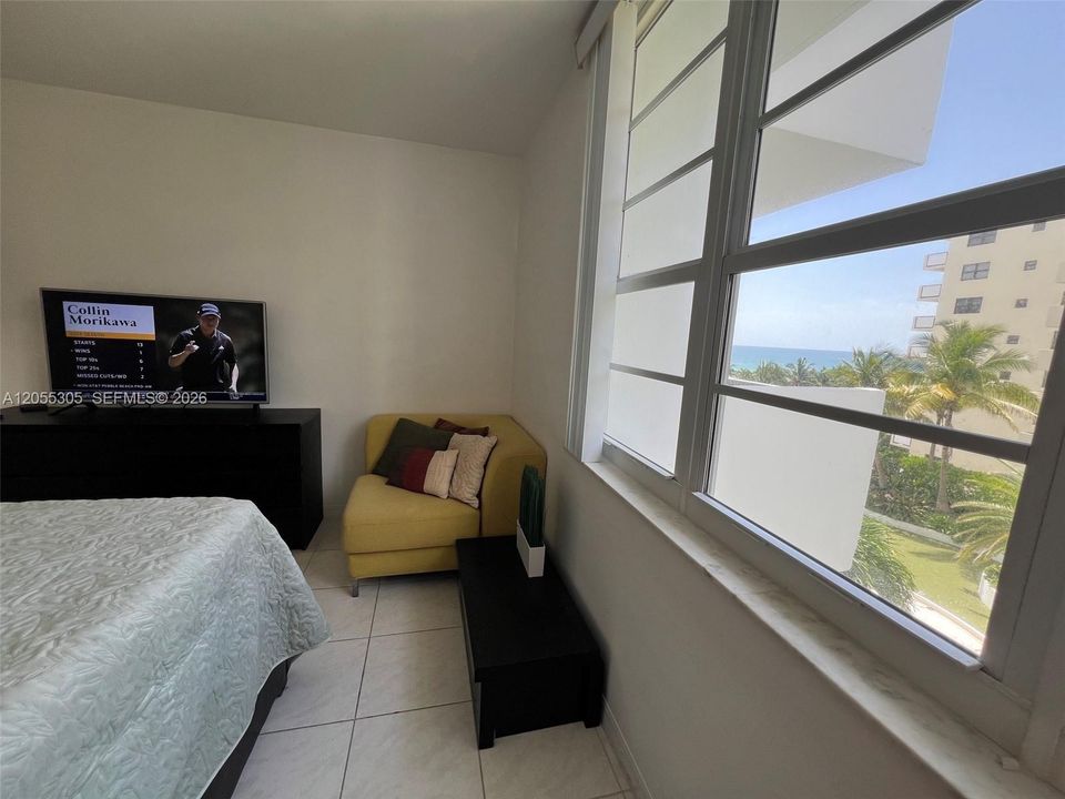 Ocean view from unit 634 bedroom windows