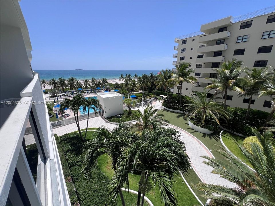View from 634  Private Balcony