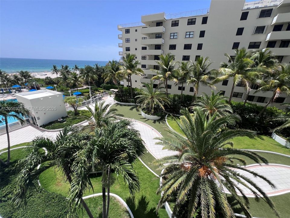 View from 634 private balcony