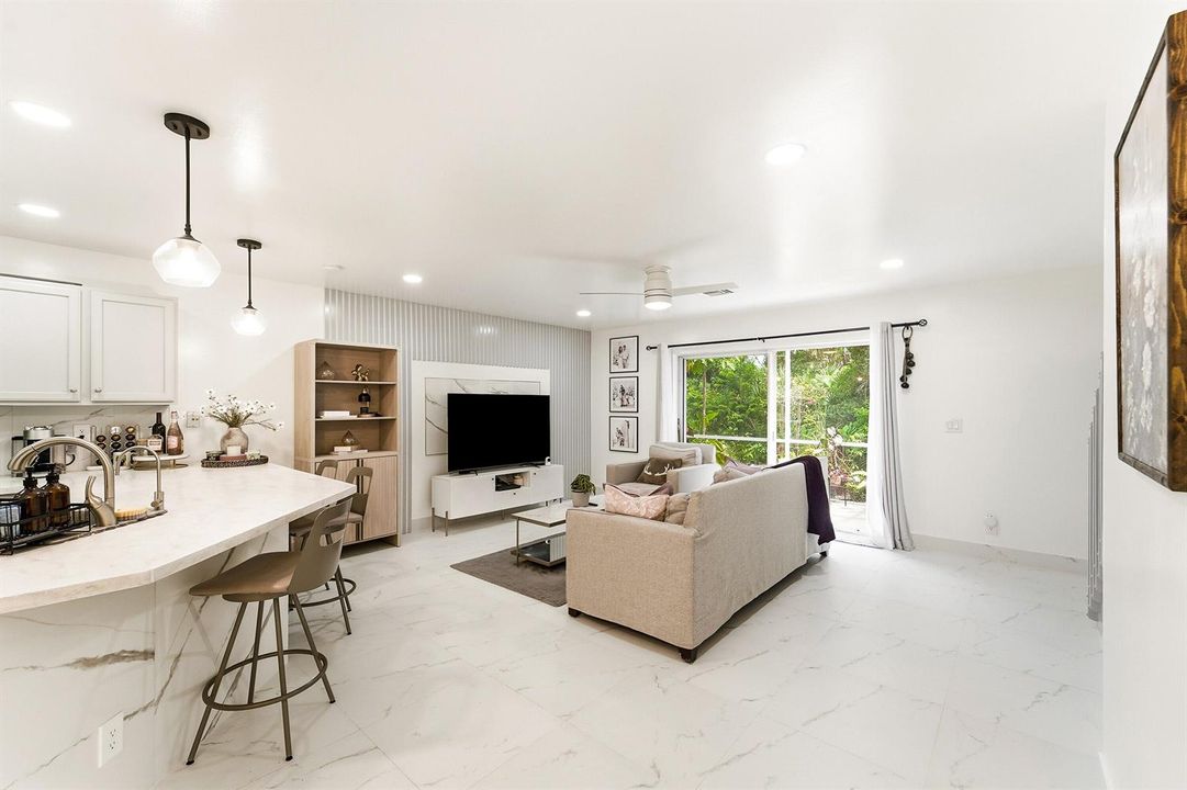 Dining Area to Living Room