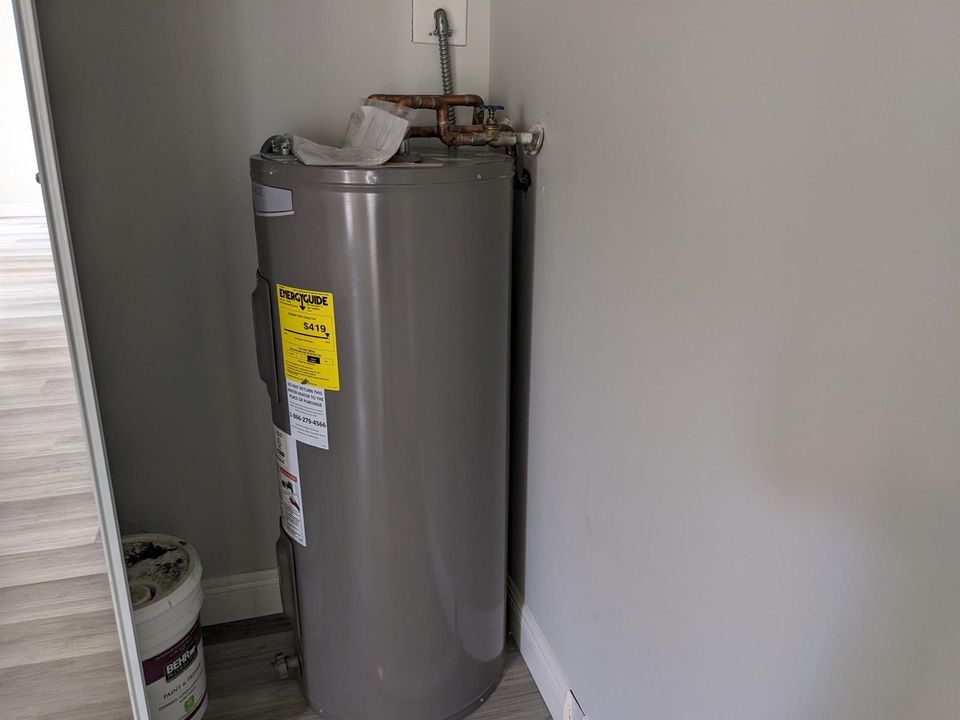 New Water Heater