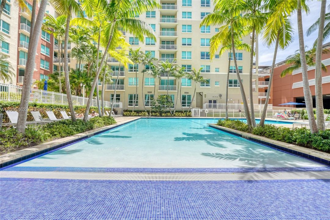 Large pool