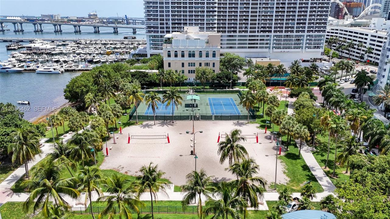 Free Volleyball court