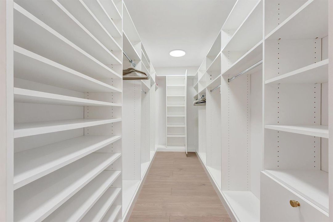 Master closet