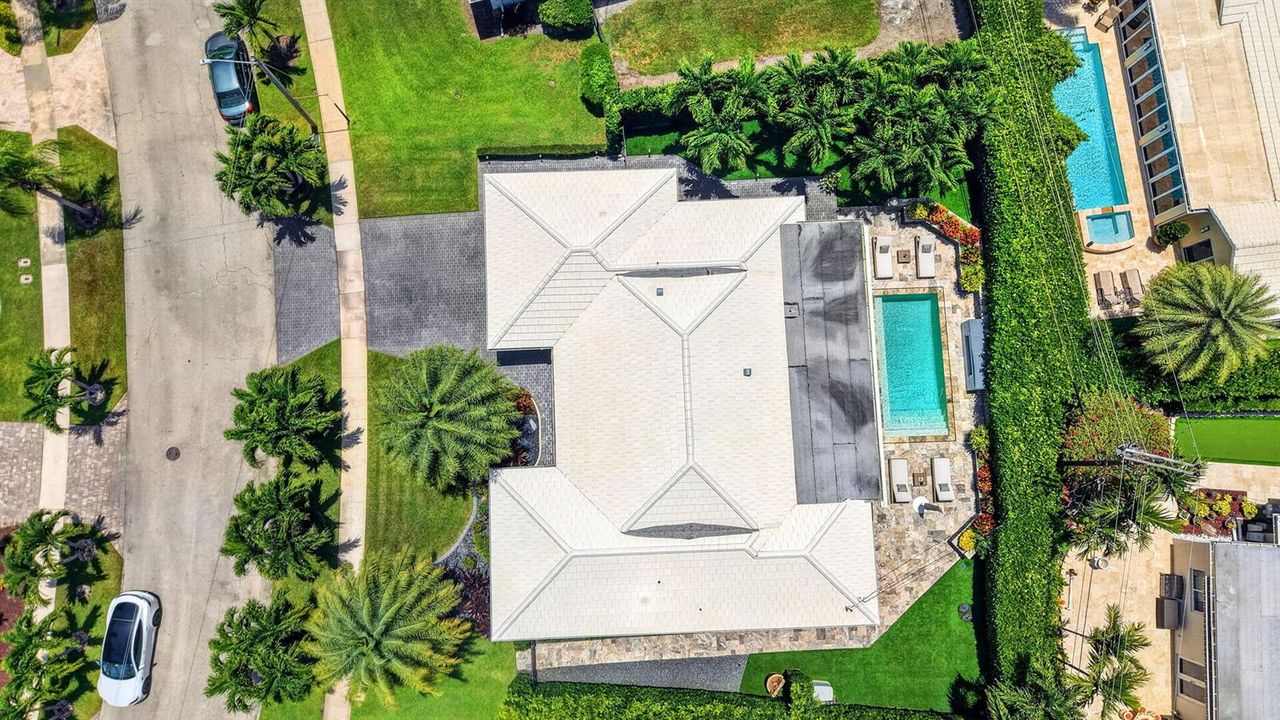 AERIAL VIEW OF PROPERTY