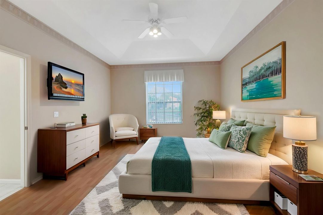 Sec bedroom Staged