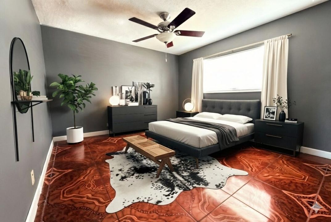 Guest Bedroom Virtually Staged
