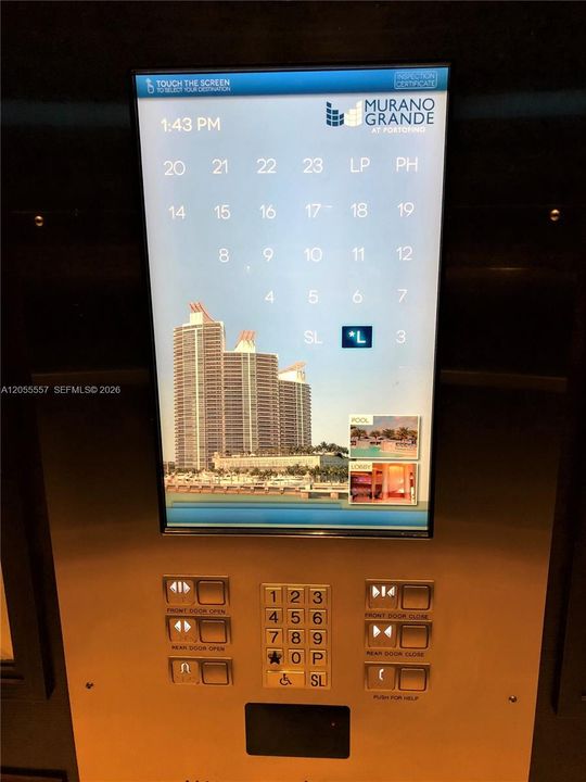 Touch Screen Elevators