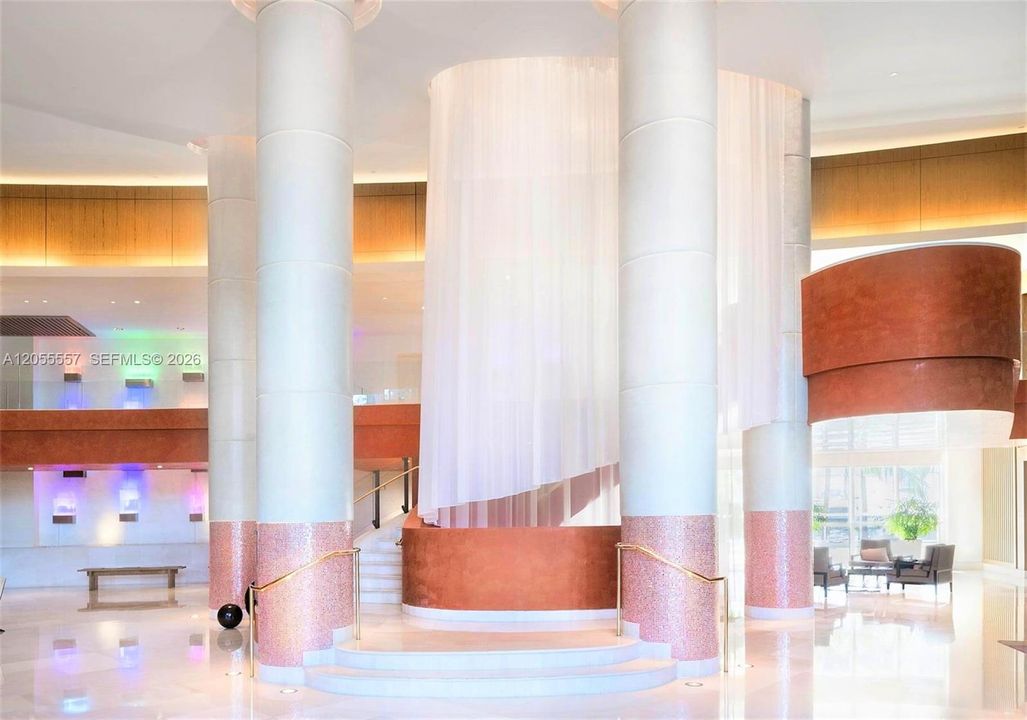 Two-Story Lobby