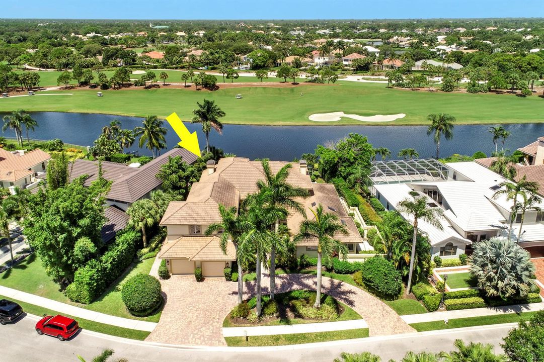 Aerial Golf & Water view