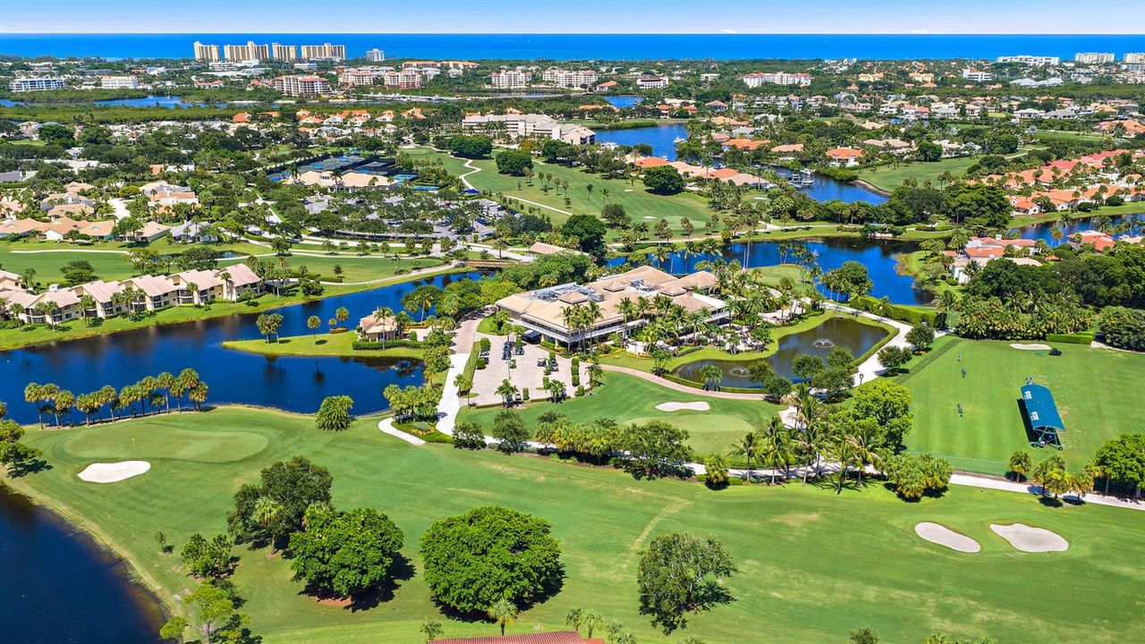 Main Club House +18th + Driving Range