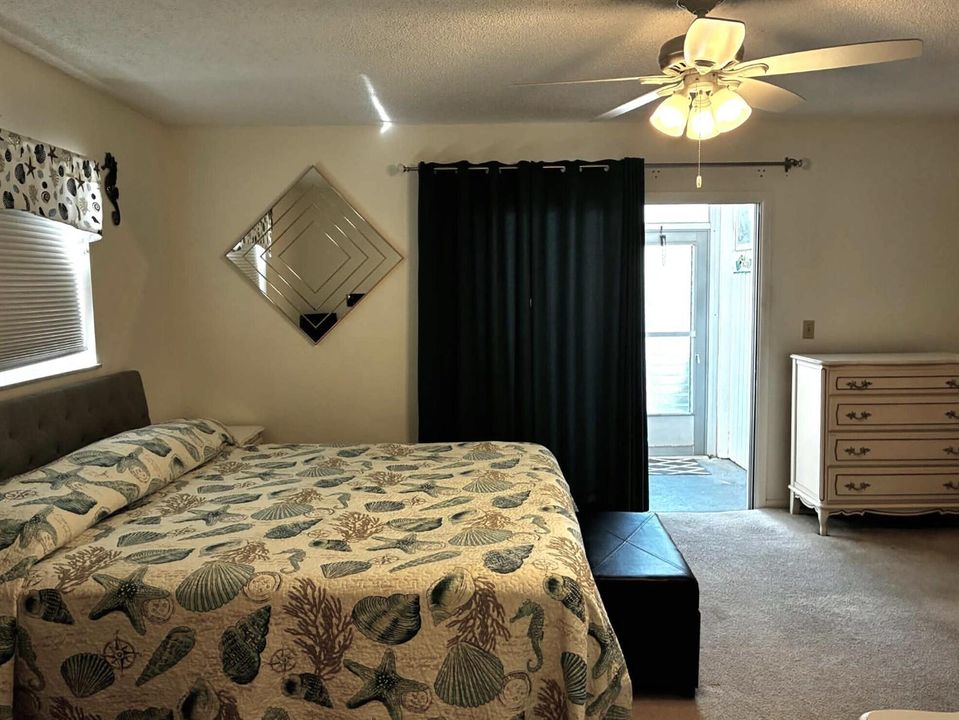 Bedroom to Enclosed Porch - Another View