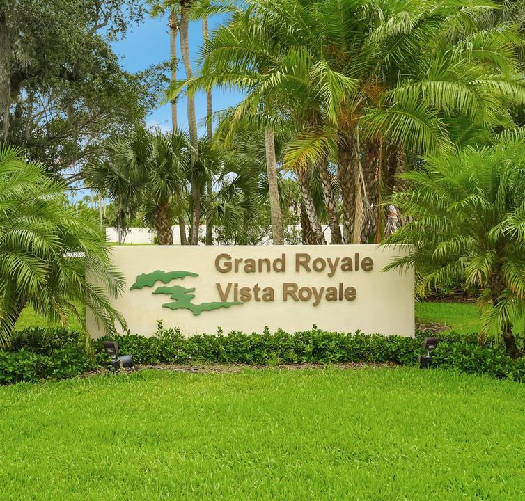 Main Vista Royale Entrance